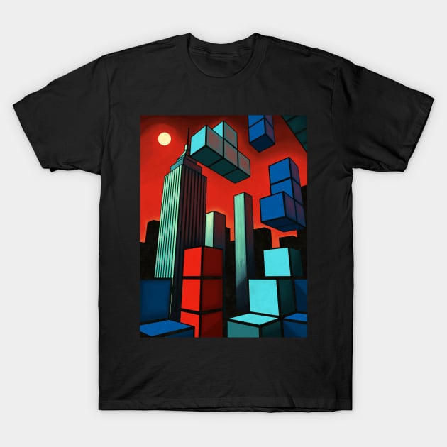 Tetroid Apocalypse T-Shirt by Remus